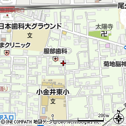 東京都小金井市東町4丁目27-14周辺の地図