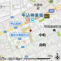 東京都新宿区北町29周辺の地図