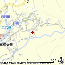 山梨県甲府市上積翠寺町538周辺の地図