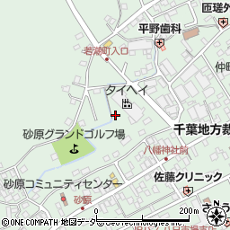千葉県匝瑳市八日市場イ977周辺の地図