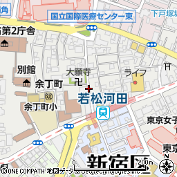 〒162-0056 東京都新宿区若松町の地図