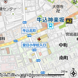 東京都新宿区北町26周辺の地図