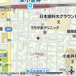 東京都小金井市東町4丁目38-27周辺の地図