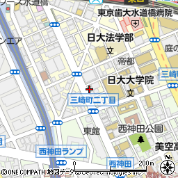 天鴻餃子房 水道橋店周辺の地図