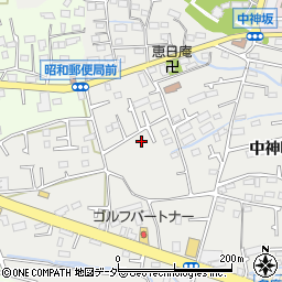 東京都昭島市中神町2丁目33周辺の地図