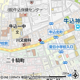 神楽坂デザインＳＯＨＯ周辺の地図