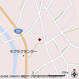 岐阜県中津川市加子母下桑原4583周辺の地図