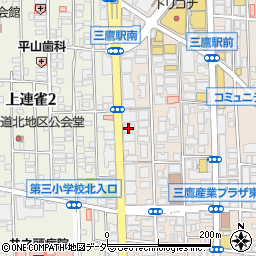 三井住友銀行三鷹寮周辺の地図