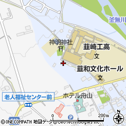 山梨県韮崎市龍岡町若尾新田116-4周辺の地図