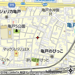 東京都江東区亀戸5丁目周辺の地図