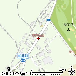 柏井新田周辺の地図