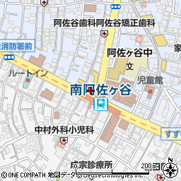 みずほ銀行阿佐ケ谷支店周辺の地図