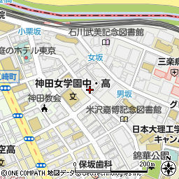 タイムズ神田猿楽町第３駐車場周辺の地図