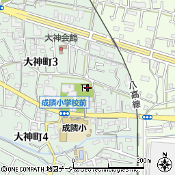 駒形神社児童遊園トイレ周辺の地図