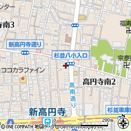バウスフラッツ高円寺周辺の地図
