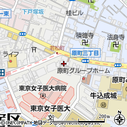 東京都新宿区若松町6周辺の地図