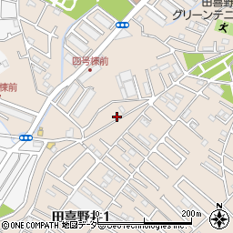 千葉県船橋市田喜野井4丁目43周辺の地図