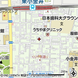 東京都小金井市東町4丁目38-26周辺の地図