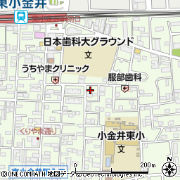 東京都小金井市東町4丁目28-10周辺の地図