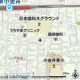 東京都小金井市東町4丁目28-10周辺の地図