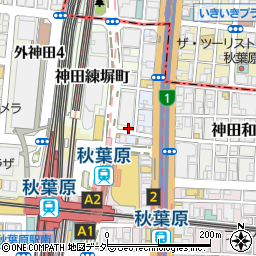 東京都千代田区神田練塀町1周辺の地図