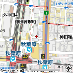 東京都千代田区神田練塀町1-5周辺の地図