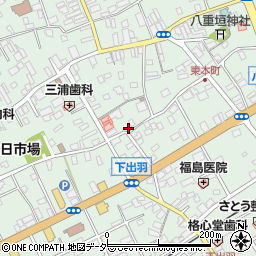 千葉県匝瑳市八日市場イ2834周辺の地図