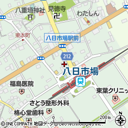 千葉県匝瑳市八日市場イ83周辺の地図