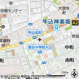 東京都新宿区北町23-1周辺の地図