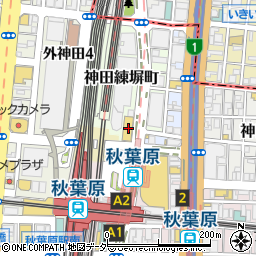 東京都千代田区神田練塀町3-3周辺の地図