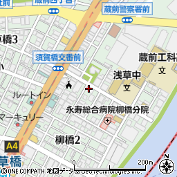 株式会社トンボ　東京支店周辺の地図
