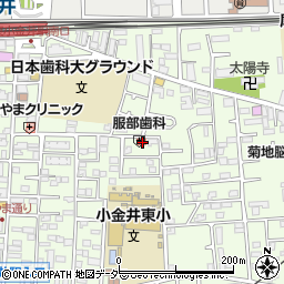 東京都小金井市東町4丁目27-10周辺の地図