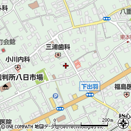 千葉県匝瑳市八日市場イ2826周辺の地図