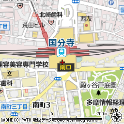 リフレ丸井国分寺店周辺の地図