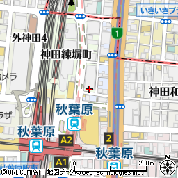 東京都千代田区神田練塀町1-1周辺の地図