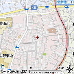 〒164-0011 東京都中野区中央の地図