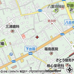 千葉県匝瑳市八日市場イ248周辺の地図