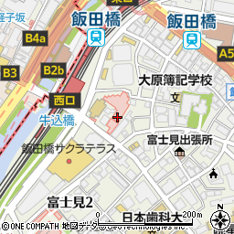東京都千代田区富士見2丁目3周辺の地図