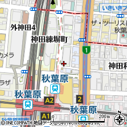 東京都千代田区神田練塀町2-1周辺の地図