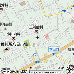千葉県匝瑳市八日市場イ2825周辺の地図