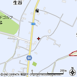 千葉県佐倉市生谷1165周辺の地図