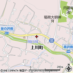 東京都八王子市上川町2982周辺の地図