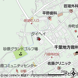 千葉県匝瑳市八日市場イ980周辺の地図