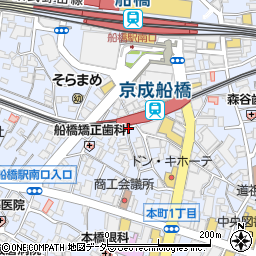 Bar 篠崎周辺の地図