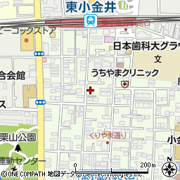 東京都小金井市東町4丁目38-8周辺の地図