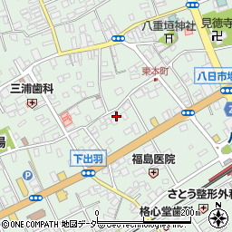 千葉県匝瑳市八日市場イ246周辺の地図