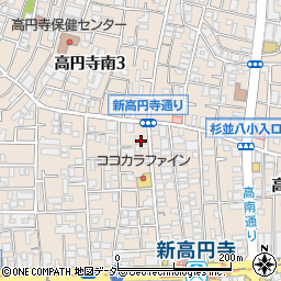ラ・ヴィスタ高円寺周辺の地図