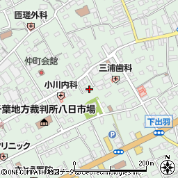 千葉県匝瑳市八日市場イ2797周辺の地図