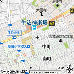 東京都新宿区北町31周辺の地図