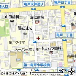 西垣ポンプ製造株式会社　東京営業所周辺の地図